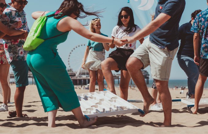 Teambuilding voor grote groepen