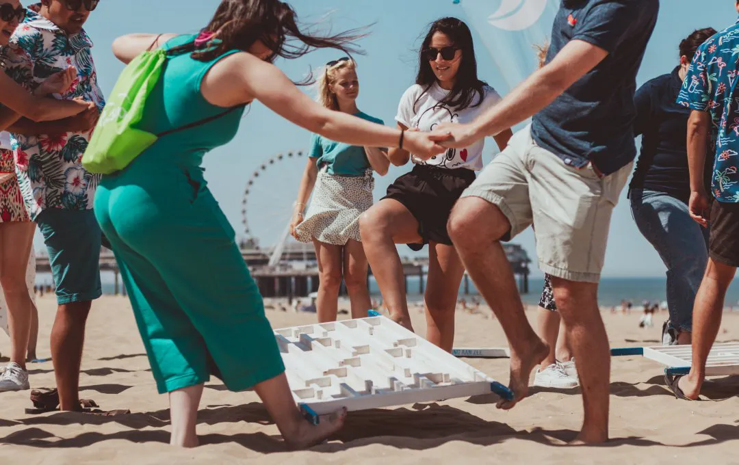 zomers strandfeest organiseren